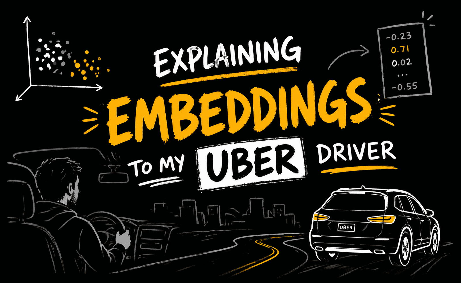 Explaining Embeddings To My Uber Driver